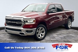  2022 Ram 1500 4WD Big Horn Crew Cab 5'7" Box Lvl 2 at The Gilstrap Family Dealerships near Easley, SC