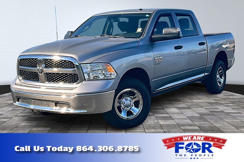 Used 2021  Ram 1500 Classic 4WD Tradesman Crew Cab 5'7" Box at The Gilstrap Family Dealerships near Easley&comma; SC