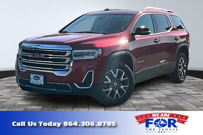 Used 2023  GMC Acadia AWD 4dr SLT at The Gilstrap Family Dealerships near Easley&comma; SC