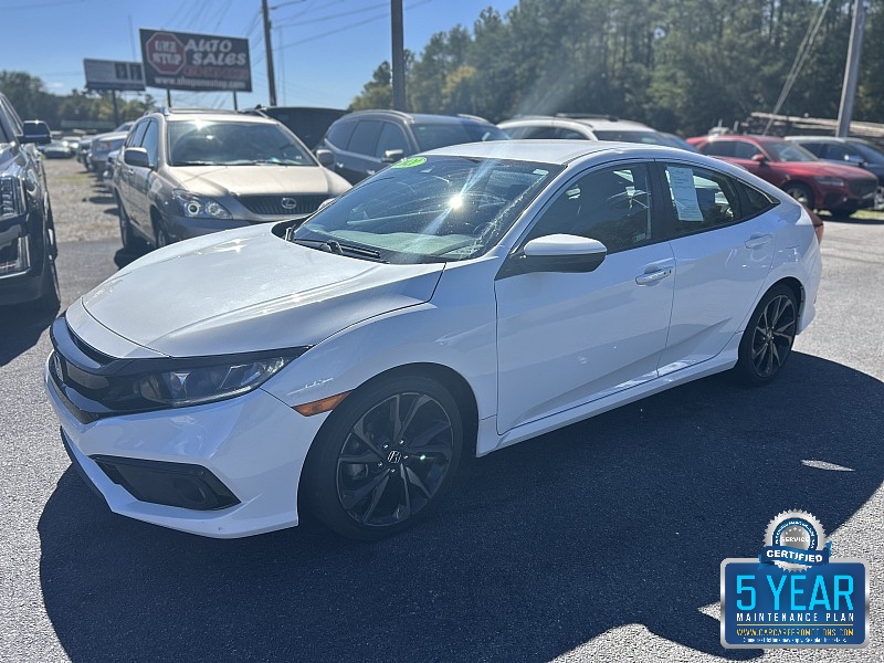 Used 2021  Honda Civic Sedan Sport CVT at One Stop Auto Sales near Macon, GA