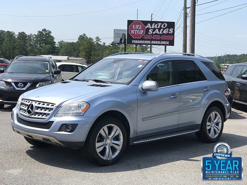 Used 2009  Mercedes-Benz M-Class 4d SUV ML350 4WD at One Stop Auto Sales near Macon, GA