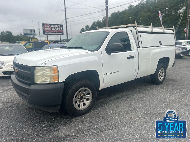 Used 2008  Chevrolet Silverado 1500 2WD Reg Cab WT at One Stop Auto Sales near Macon, GA