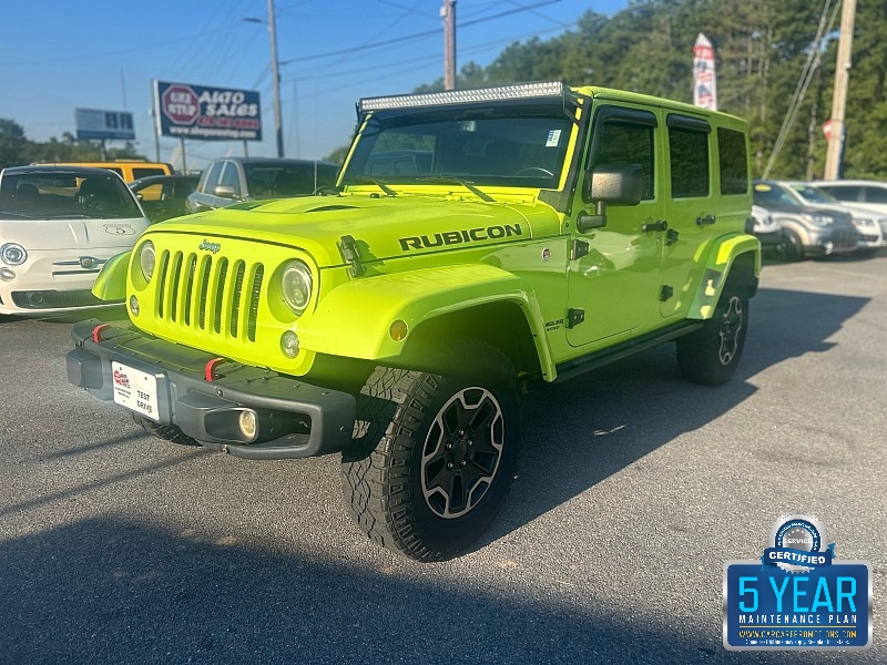 Used 2016  Jeep Wrangler Unlimited 4d Convertible Rubicon at One Stop Auto Sales near Macon, GA