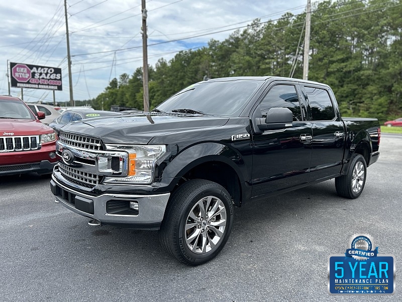 Used 2018  Ford F-150 4WD SuperCrew XLT 5 1/2 at One Stop Auto Sales near Macon, GA