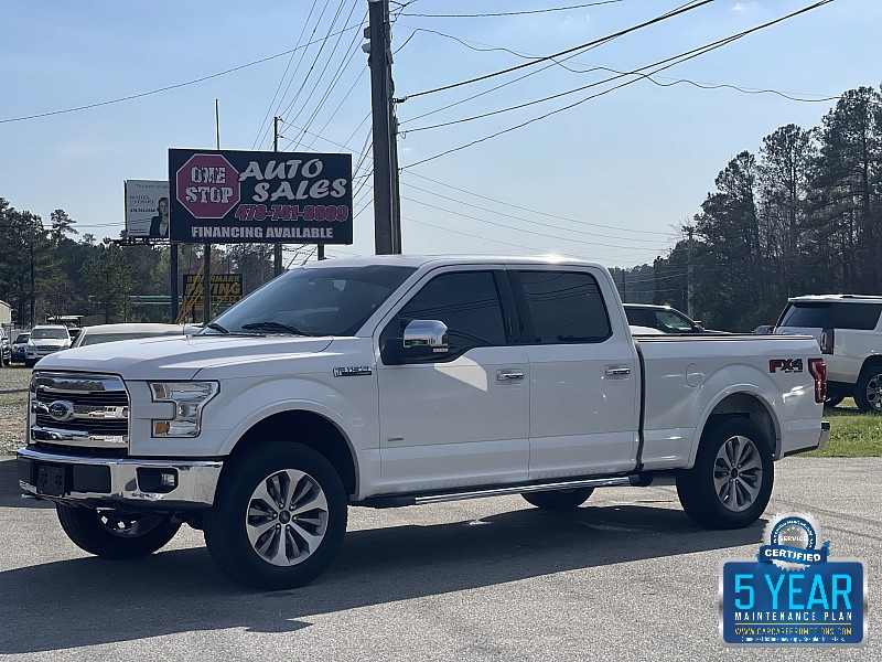 Used 2015  Ford F150 4WD Supercrew Lariat 6 1/2 at One Stop Auto Sales near Macon, GA
