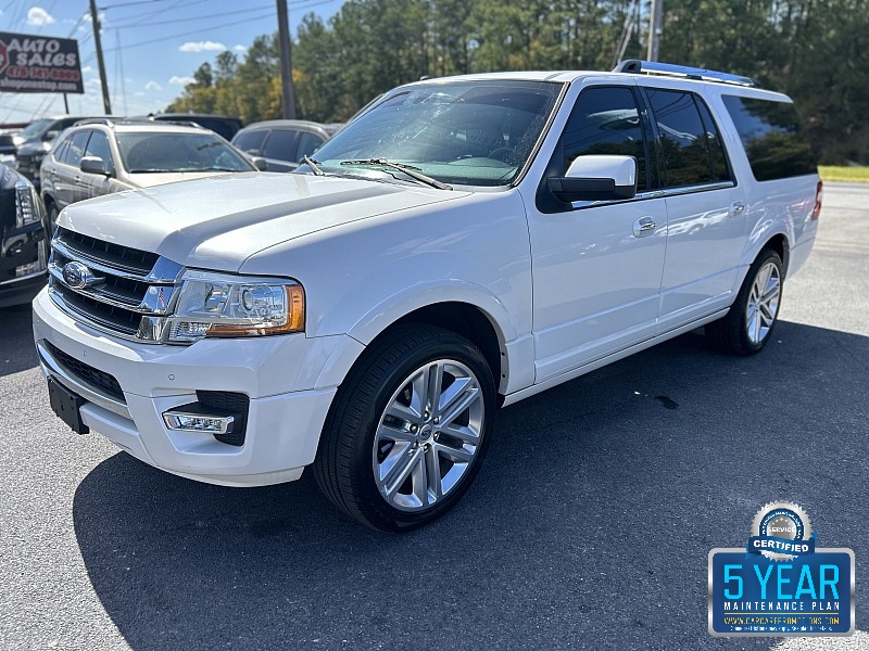 Used 2017  Ford Expedition EL 4d SUV 2WD Limited at One Stop Auto Sales near Macon, GA