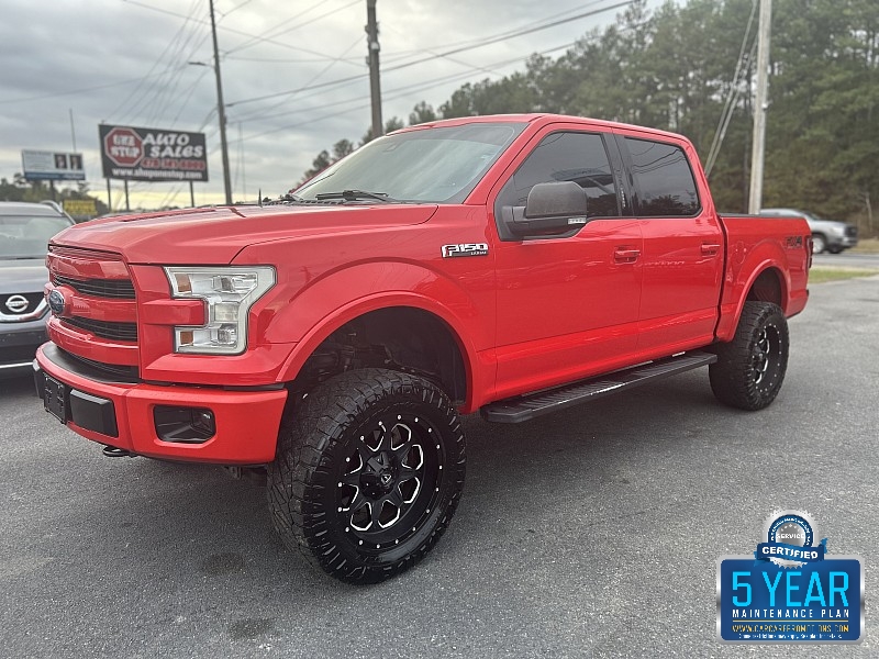 Used 2015  Ford F-150 4WD Supercrew Lariat 5 1/2 at One Stop Auto Sales near Macon, GA