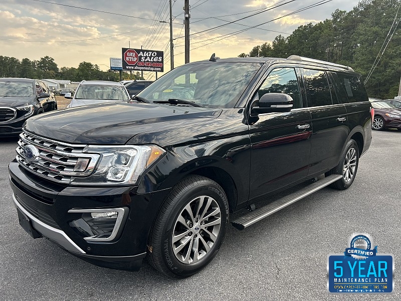 Used 2018  Ford Expedition Max 4d SUV 2WD Limited at One Stop Auto Sales near Macon, GA