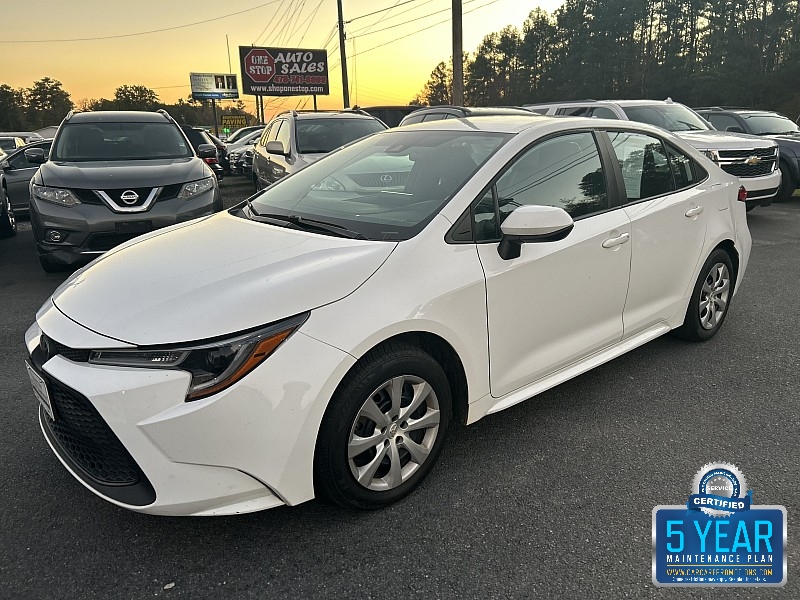 Used 2022  Toyota Corolla LE CVT at One Stop Auto Sales near Macon, GA