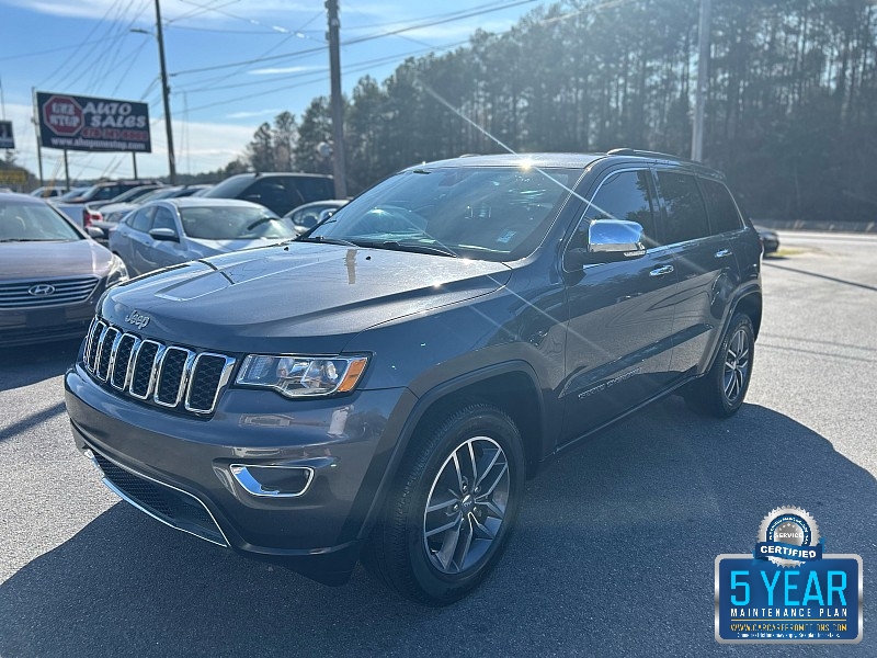 Used 2017  Jeep Grand Cherokee 4d SUV 2WD Limited at One Stop Auto Sales near Macon, GA