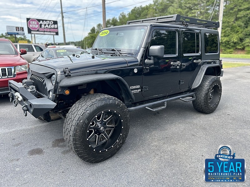 Used 2014  Jeep Wrangler Unlimited 4d Convertible Sport at One Stop Auto Sales near Macon, GA