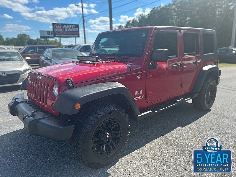 Used 2008  Jeep Wrangler Unlimited 4d Convertible 4WD X at One Stop Auto Sales near Macon, GA