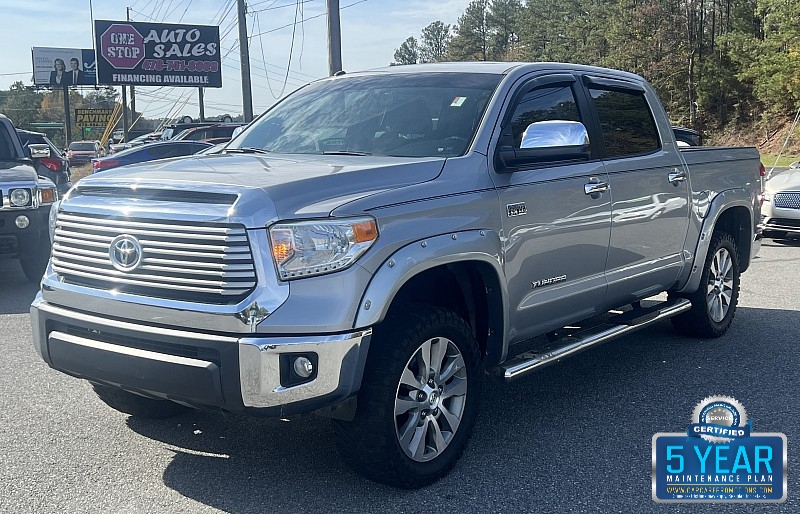 Used 2016  Toyota Tundra 4WD CrewMax Limited 5.7L FFV at One Stop Auto Sales near Macon, GA