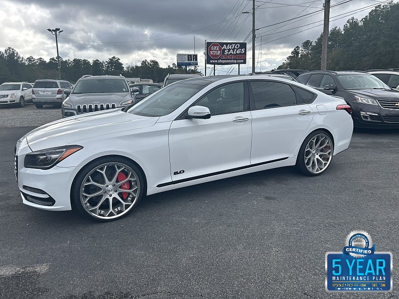 Used 2018  Genesis G80 4d Sedan AWD 5.0L Ultimate at One Stop Auto Sales near Macon, GA