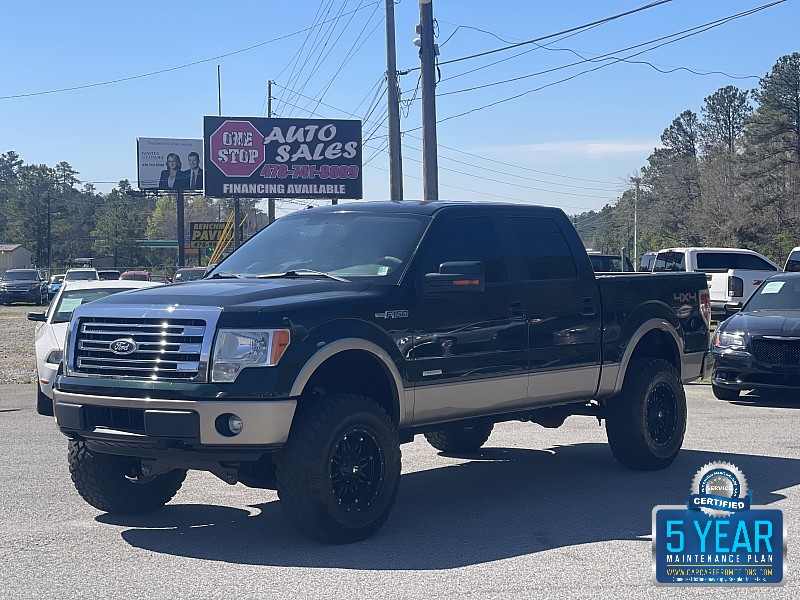 Used 2014  Ford F150 4WD Supercrew Lariat 5 1/2 at One Stop Auto Sales near Macon, GA