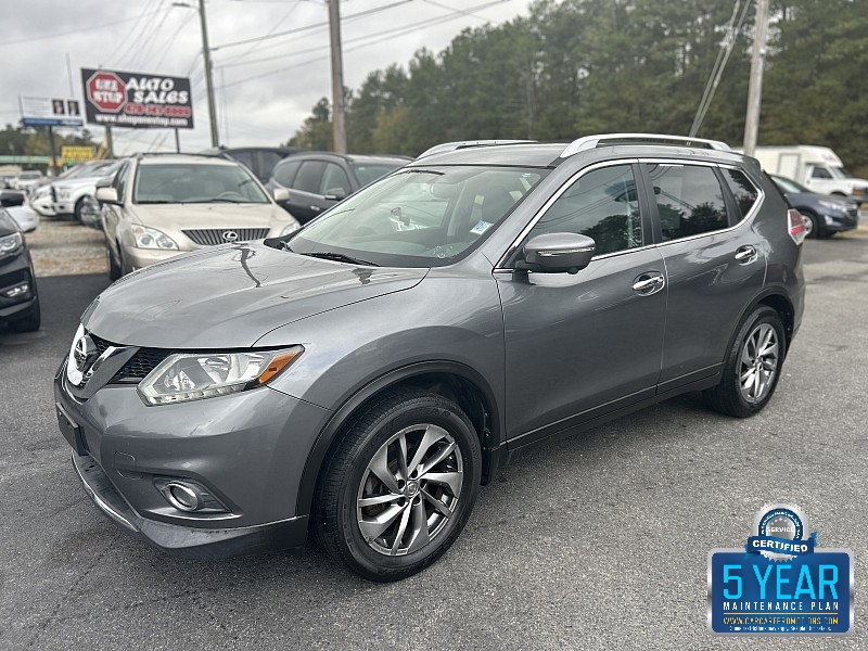 Used 2015  Nissan Rogue 4d SUV FWD SL at One Stop Auto Sales near Macon, GA