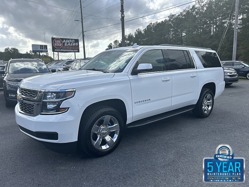 Used 2017  Chevrolet Suburban 4d SUV RWD LT at One Stop Auto Sales near Macon, GA