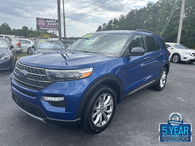 Used 2021  Ford Explorer XLT 4WD at One Stop Auto Sales near Macon, GA