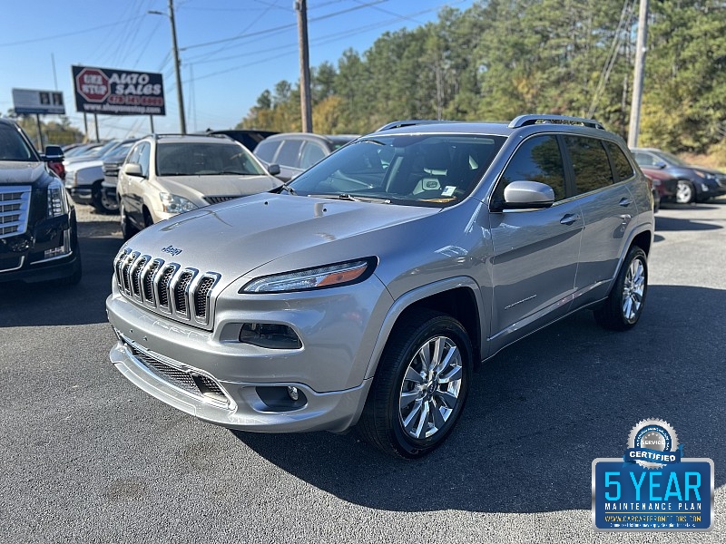 Used 2016  Jeep Cherokee 4d SUV 4WD Overland at One Stop Auto Sales near Macon, GA