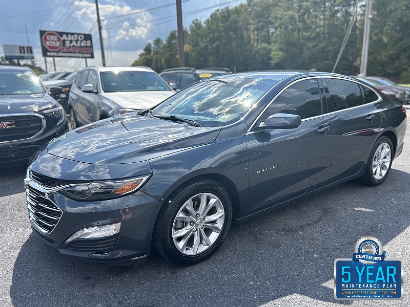 Used 2019  Chevrolet Malibu 4d Sedan LT at One Stop Auto Sales near Macon, GA