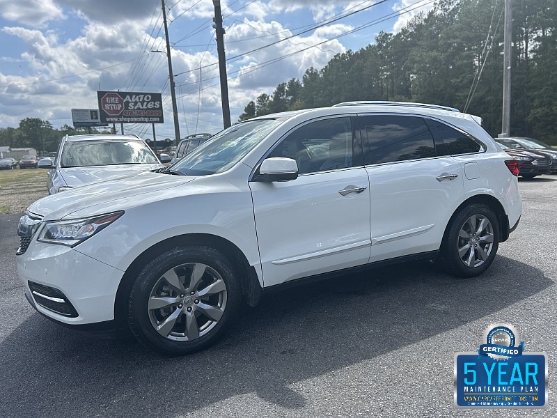 Used 2016  Acura MDX 4d SUV AWD Advance at One Stop Auto Sales near Macon, GA