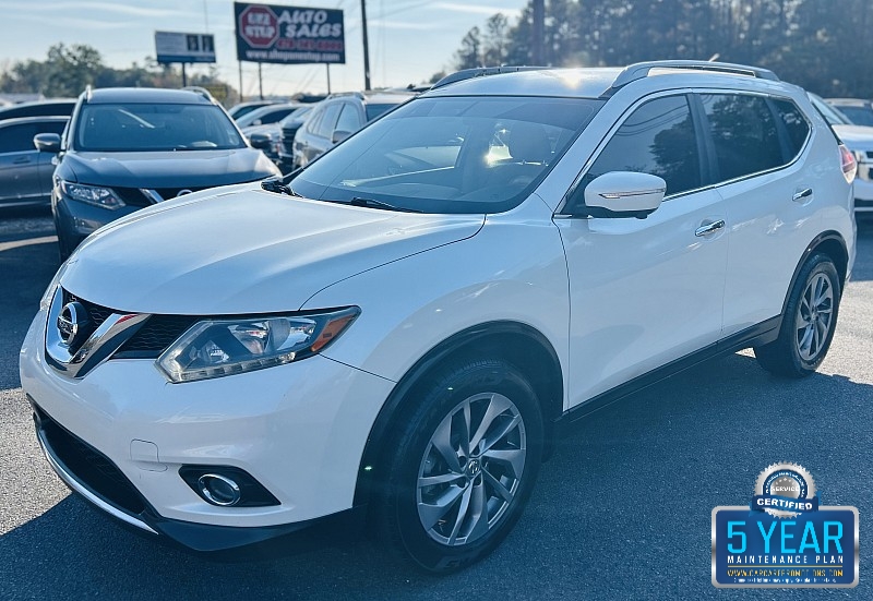 Used 2015  Nissan Rogue 4d SUV FWD SL at One Stop Auto Sales near Macon, GA