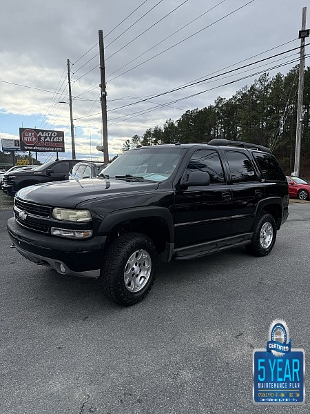 Used 2004  Chevrolet Tahoe 4d SUV 4WD Z71 at One Stop Auto Sales near Macon, GA