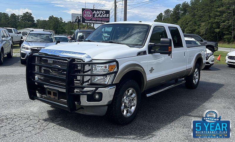 Used 2011  Ford Super Duty F-250 4WD Crew Cab Lariat at One Stop Auto Sales near Macon, GA