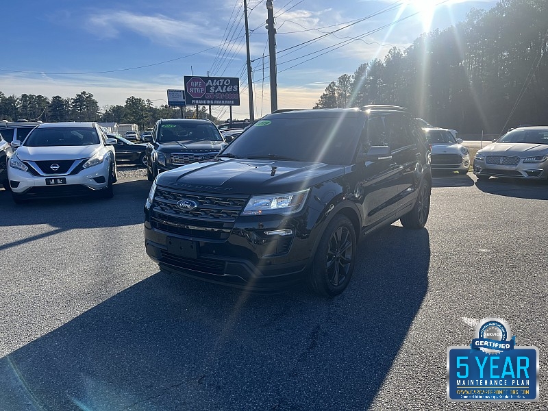 Used 2019  Ford Explorer 4d SUV FWD XLT V6 at One Stop Auto Sales near Macon, GA