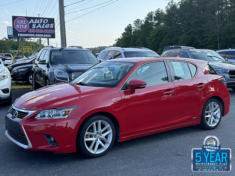 Used 2015  Lexus CT 200h 5dr Sdn Hybrid at One Stop Auto Sales near Macon, GA