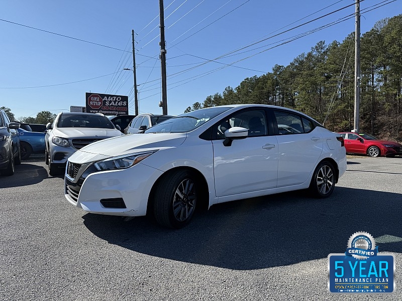 Used 2020  Nissan Versa 4d Sedan SV at One Stop Auto Sales near Macon, GA