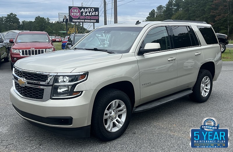 Used 2015  Chevrolet Tahoe 4d SUV RWD LT at One Stop Auto Sales near Macon, GA