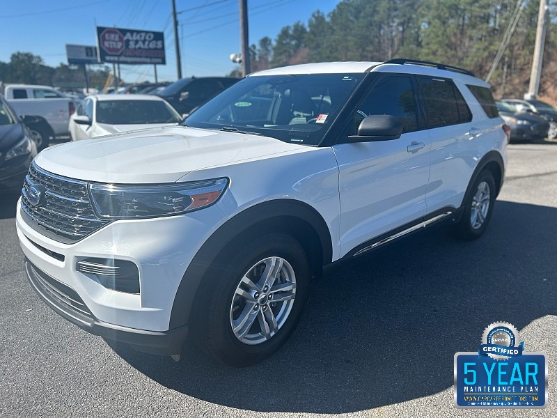 Used 2020  Ford Explorer 4d SUV RWD XLT 2.3L EcoBoost at One Stop Auto Sales near Macon, GA