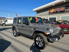 Used 2021  Jeep Wrangler Unlimited Sahara 4x4 at North Country Auto near Presque Isle, ME