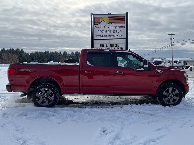 Used 2020  Ford F-150 4WD SuperCrew Lariat 5 1/2 at North Country Auto near Presque Isle, ME