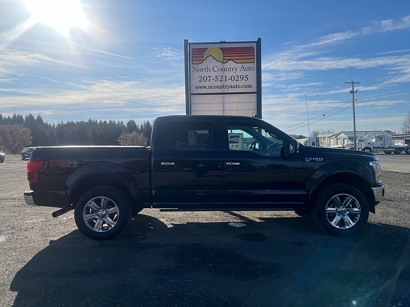 Used 2019  Ford F-150 4WD SuperCrew Lariat 5 1/2 at North Country Auto near Presque Isle, ME