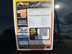 Used 2014  Mercedes-Benz C-Class 4d Sedan C300 Sport 4matic at North Country Auto near Presque Isle&comma; ME