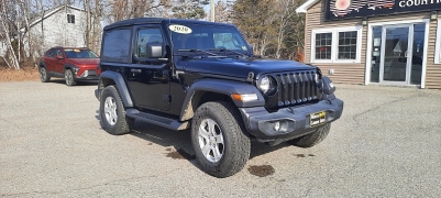 Used 2020  Jeep Wrangler 2d SUV 4WD Sport at North Country Auto near Presque Isle&comma; ME
