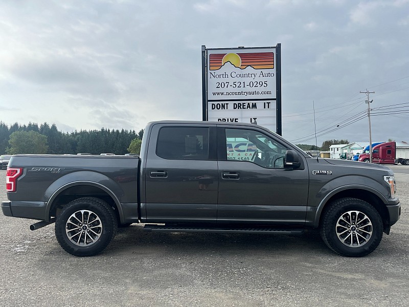 Used 2018  Ford F150 4WD SuperCrew XLT 5 1/2 at North Country Auto near Presque Isle, ME