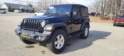 Used 2020  Jeep Wrangler 2d SUV 4WD Sport at North Country Auto near Presque Isle&comma; ME