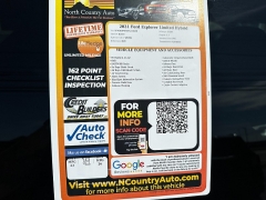 Used 2021 Ford Explorer Limited Hybrid 4WD at North Country Auto near Presque Isle, ME