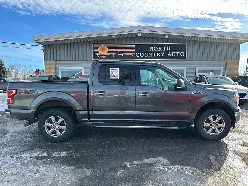 Used 2018  Ford F-150 4WD SuperCrew XLT 5 1/2 at North Country Auto near Presque Isle, ME