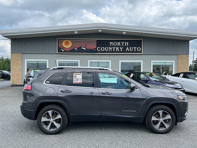 Used 2019  Jeep Cherokee 4d SUV 4WD Limited 3.2L at North Country Auto near Presque Isle, ME