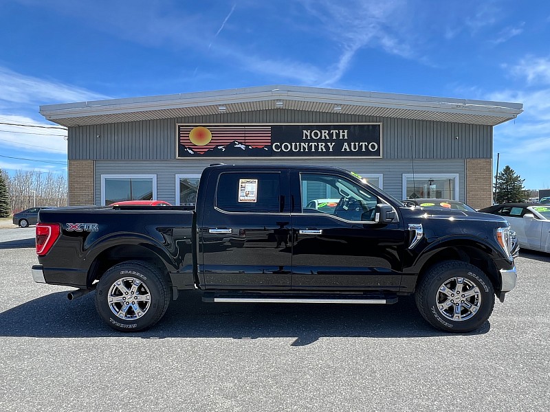Used 2021  Ford F-150 4WD XLT SuperCrew 5.5' Box at North Country Auto near Presque Isle, ME