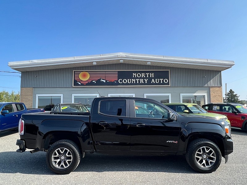 Used 2021  GMC Canyon 4WD Crew Cab 128" AT4 w/Leather at North Country Auto near Presque Isle, ME