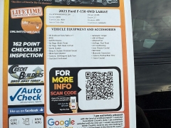 Used 2023  Ford F-150 4WD LARIAT SuperCrew 5&period;5' Box at North Country Auto near Presque Isle&comma; ME