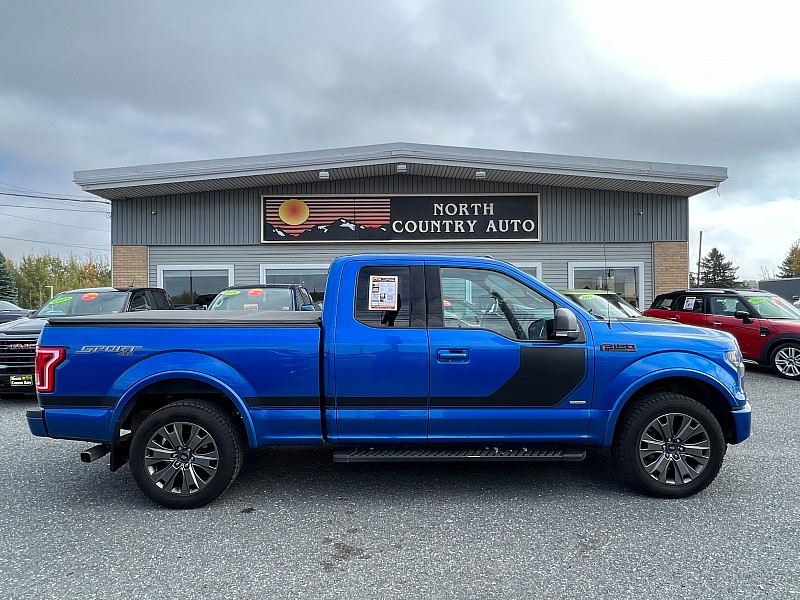 Used 2016  Ford F-150 4WD SuperCab XLT at North Country Auto near Presque Isle, ME