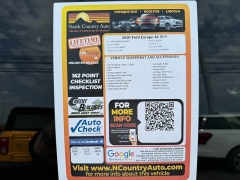 Used 2020 Ford Escape 4d SUV AWD SE at North Country Auto near Presque Isle, ME