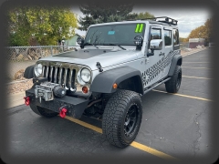 Used 2011  Jeep Wrangler Unlimited 4d Convertible Sport at Naples Auto Sales near Vernal, UT