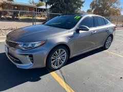 Used 2017  Kia Optima 4d Sedan SXL Turbo at Naples Auto Sales near Vernal, UT